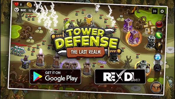 Tower defense: The Last Realm - Td game 1.3.5 Apk + Mod (Money)